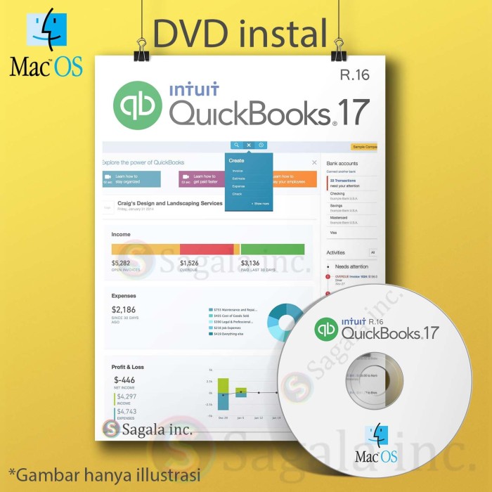 quickbooks for mac and high sierra